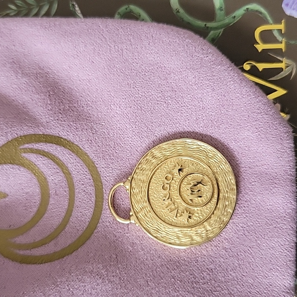 Jane Win Virgo small zodiac coin